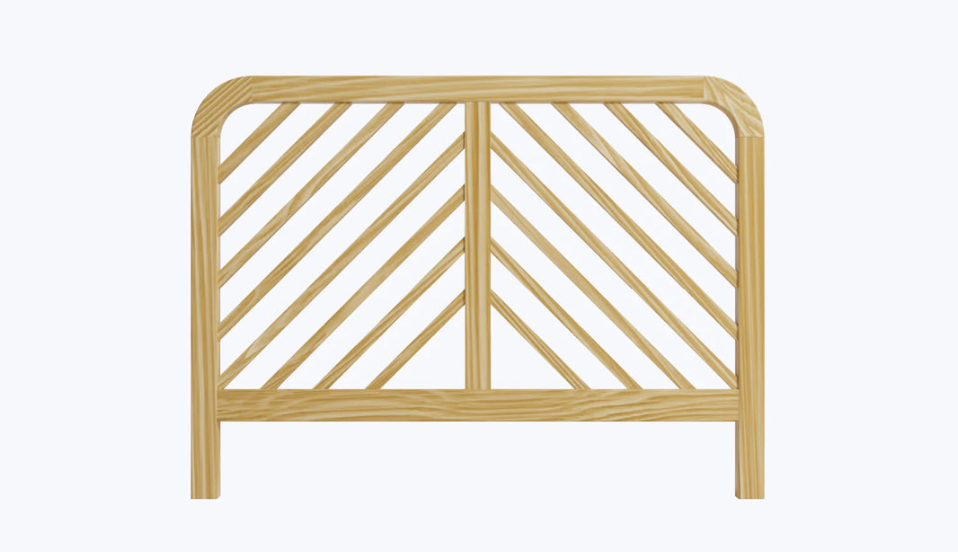 Alba hoofdbord van hout