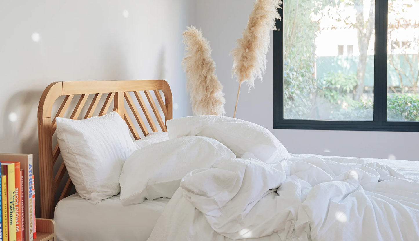 Kussenslopen van gegaufreerd katoen