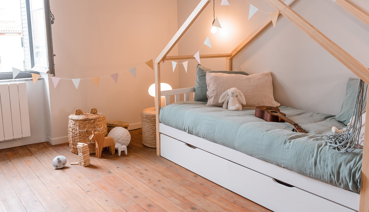 Zonder bedhek, Met bodemlade