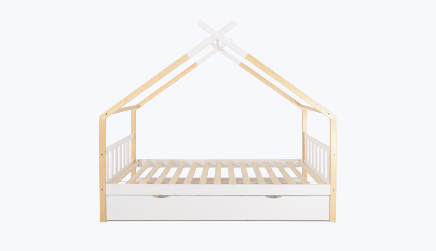 Zonder bedhek, Met bodemlade