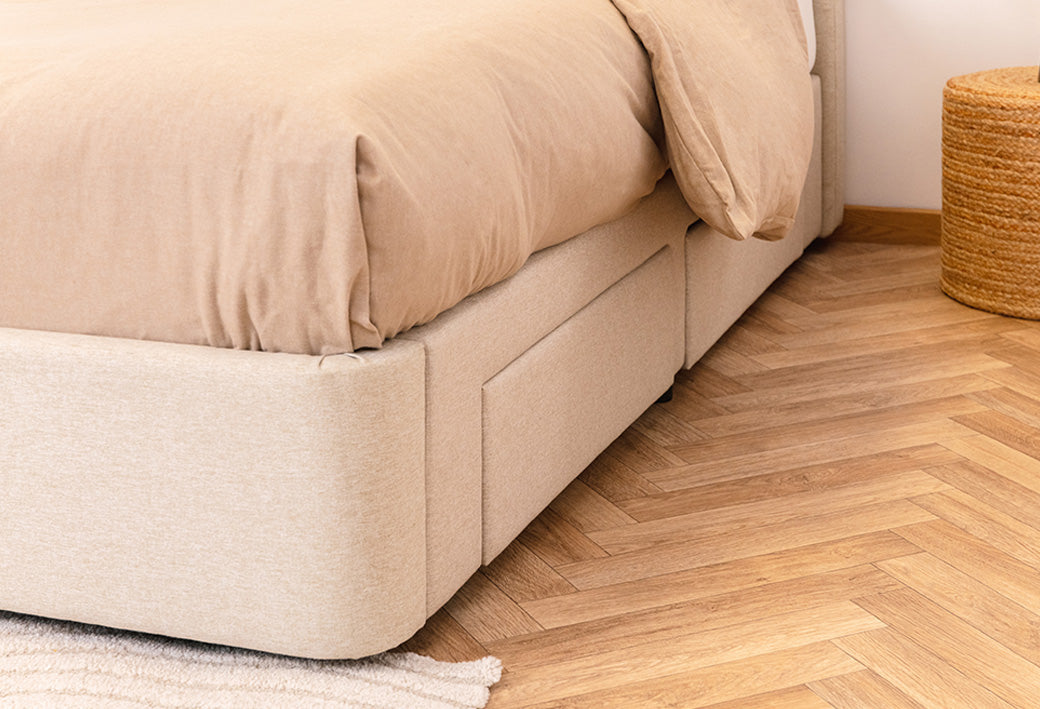 4 lades aan de zijkanten