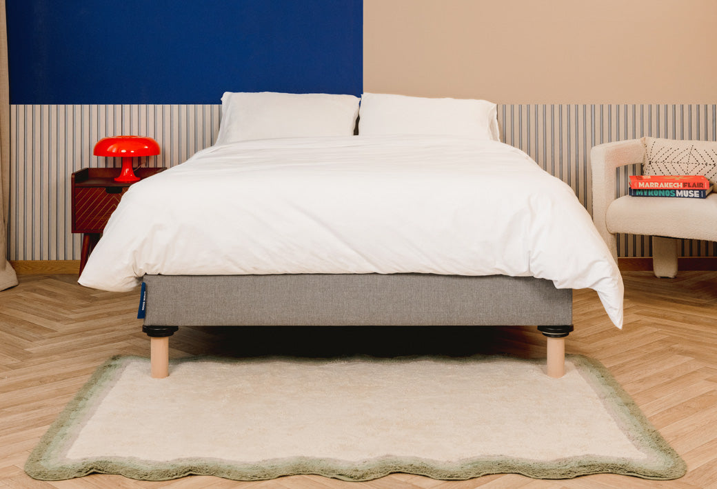 Originele gestoffeerde bedbodem