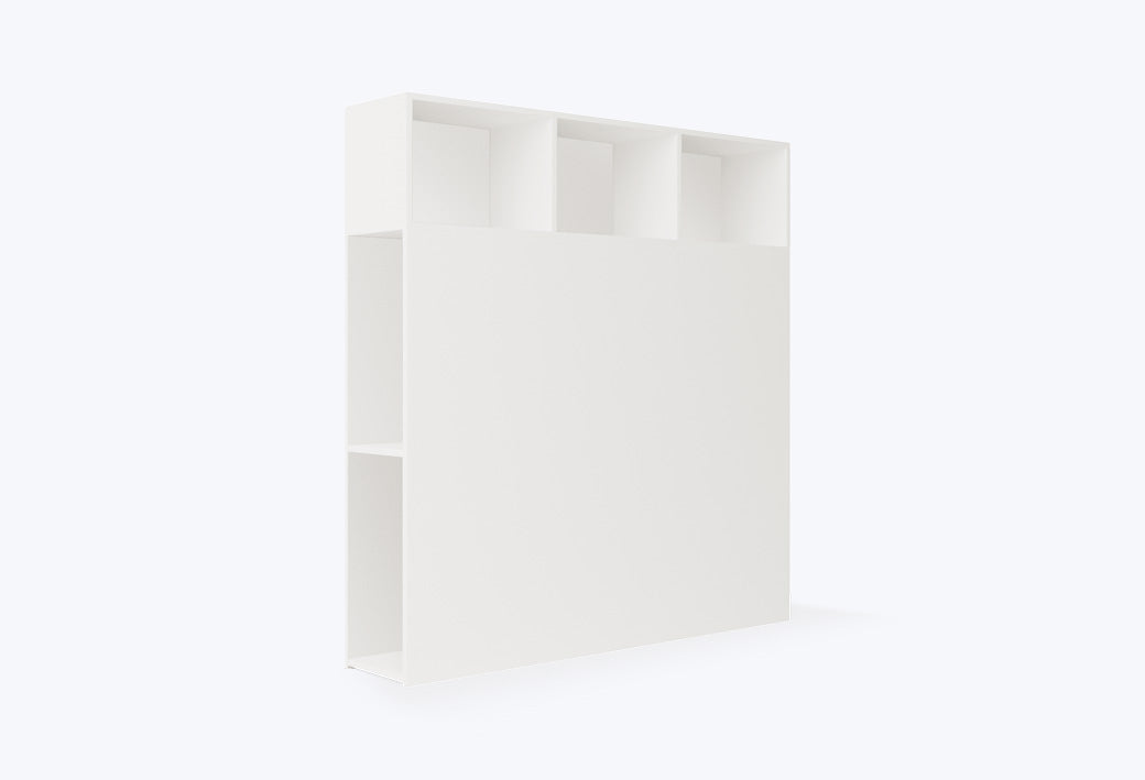 Hoofdeinde met opbergruimte