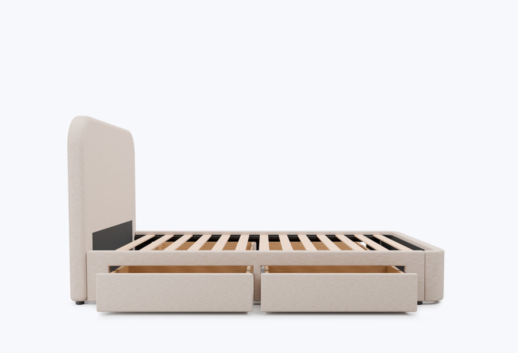 4 lades aan de zijkanten