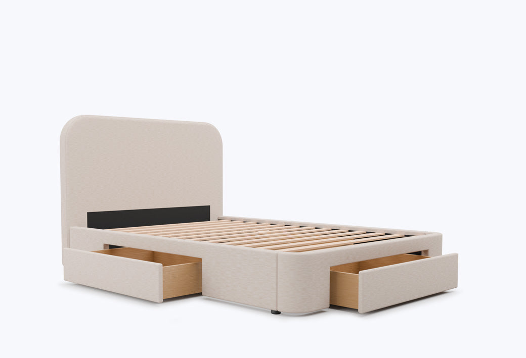 2 lades aan de zijkant + 1 grote lade aan de voorkant