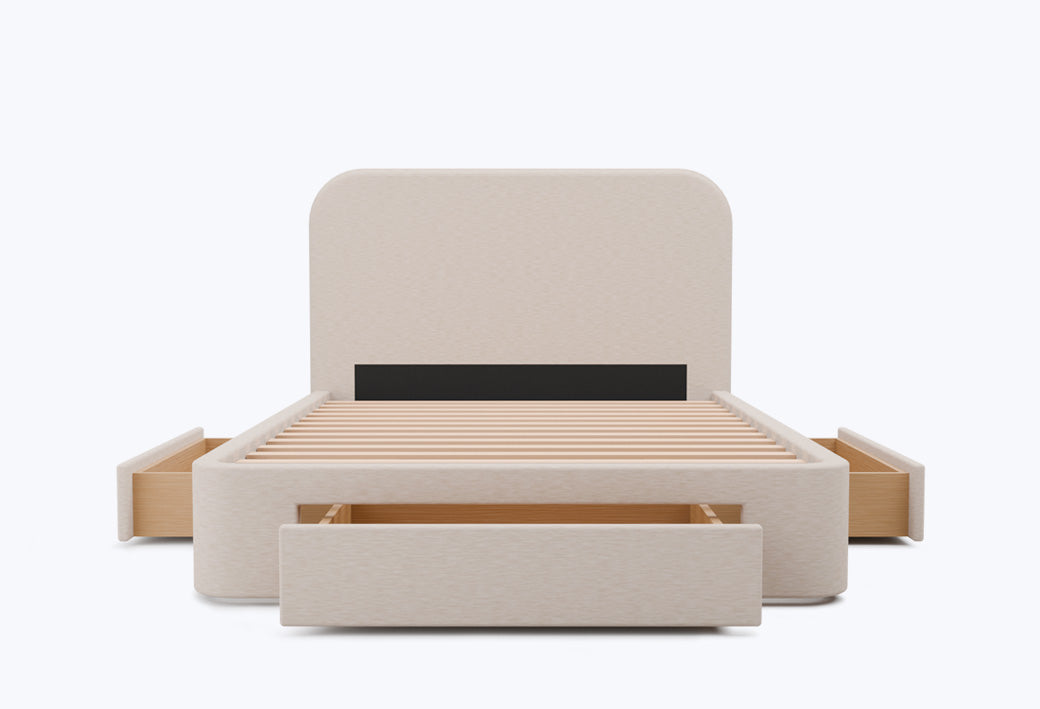 2 lades aan de zijkant + 1 grote lade aan de voorkant