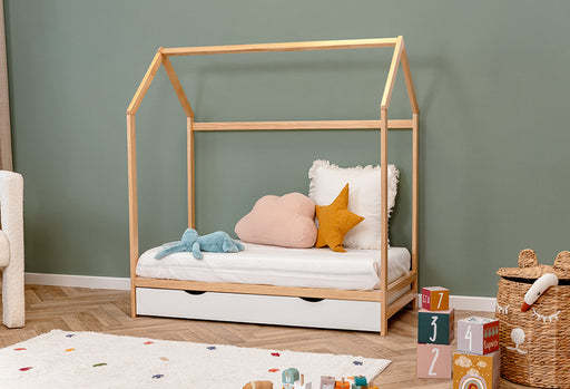 Met bedhekje, Met lade