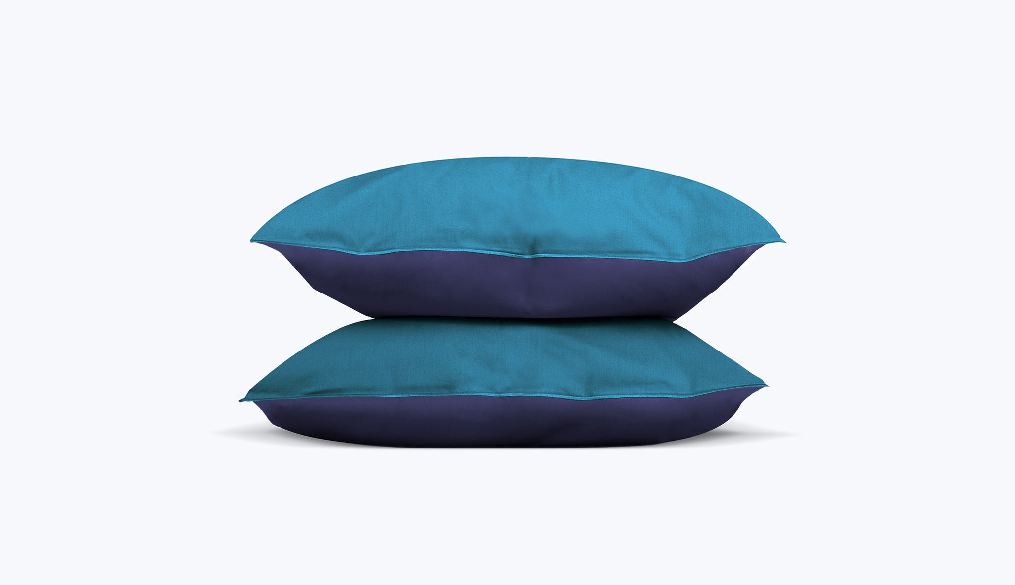 Pauwblauw / Donkerblauw
