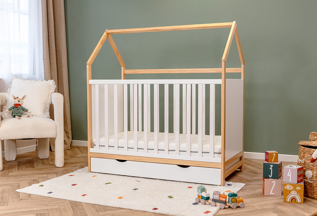 Zonder bedhekje, Met lade