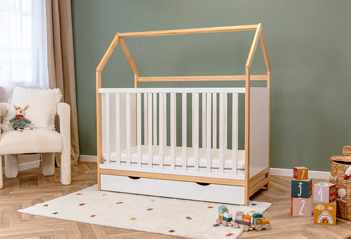 Zonder bedhekje, Met lade