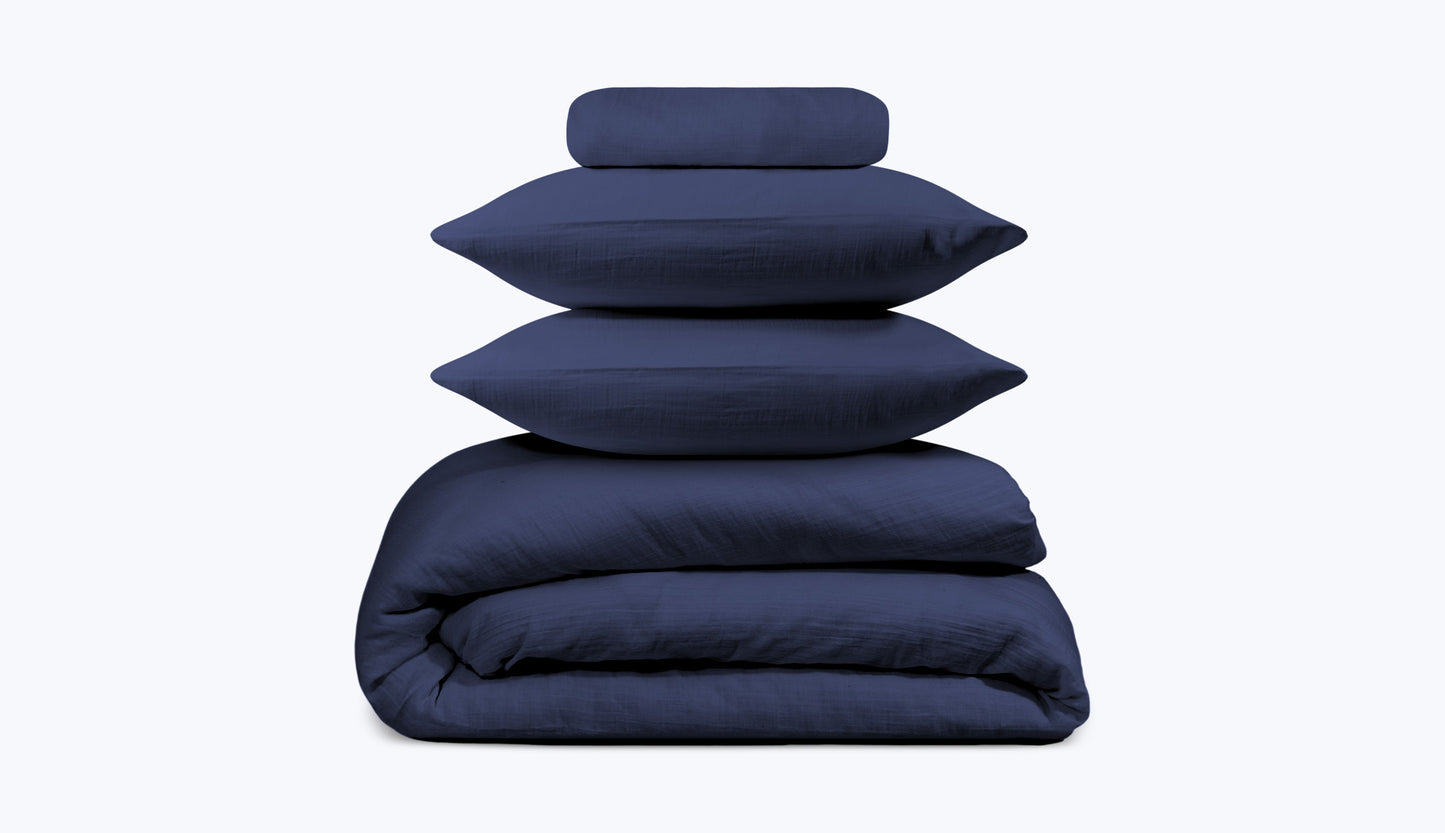 Donkerblauw
