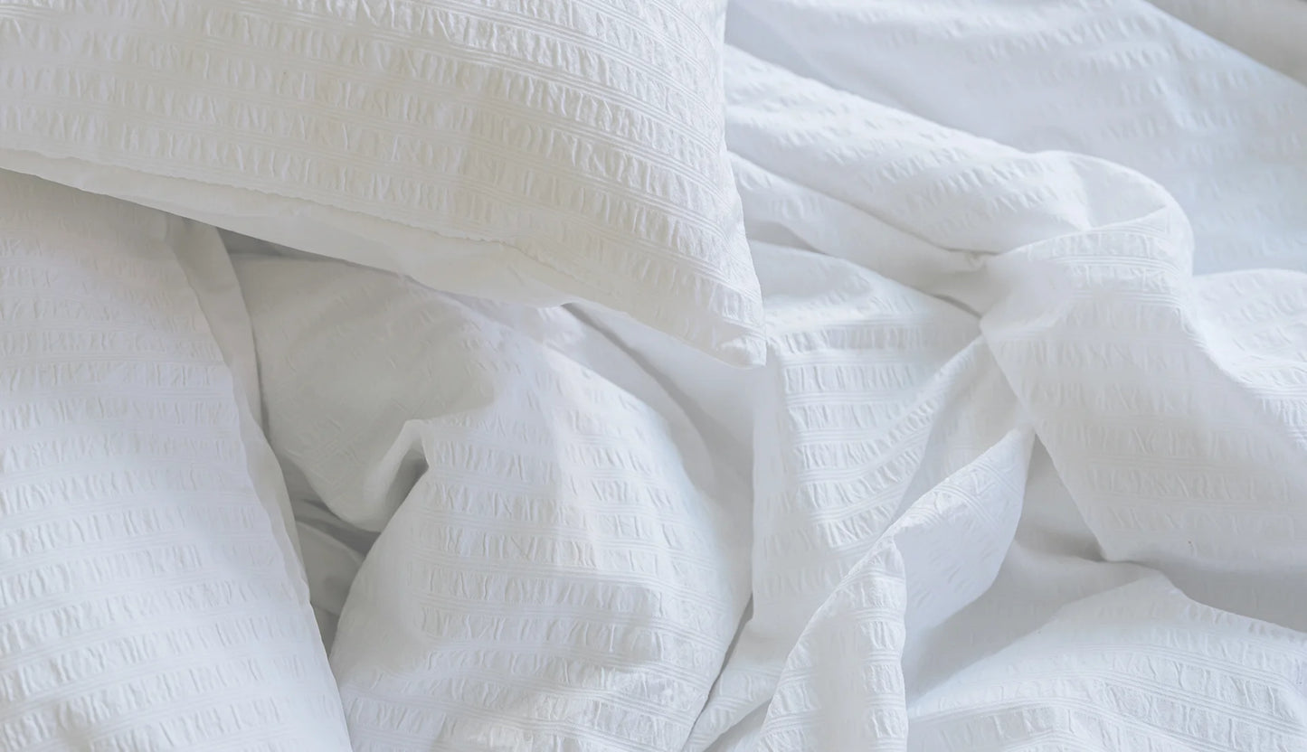 Kussenslopen van gegaufreerd katoen